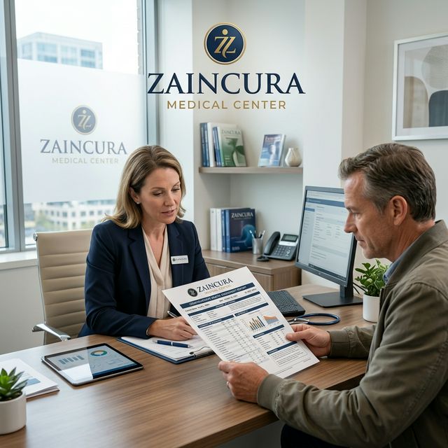 Zaincura wellness checkup and medical report